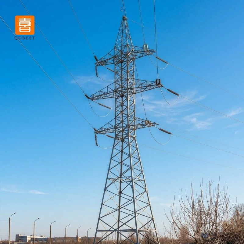 Electric Transmission Angle Steel Tower factory